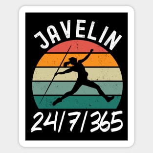 Javelin Mom 24 7 365 Sticker